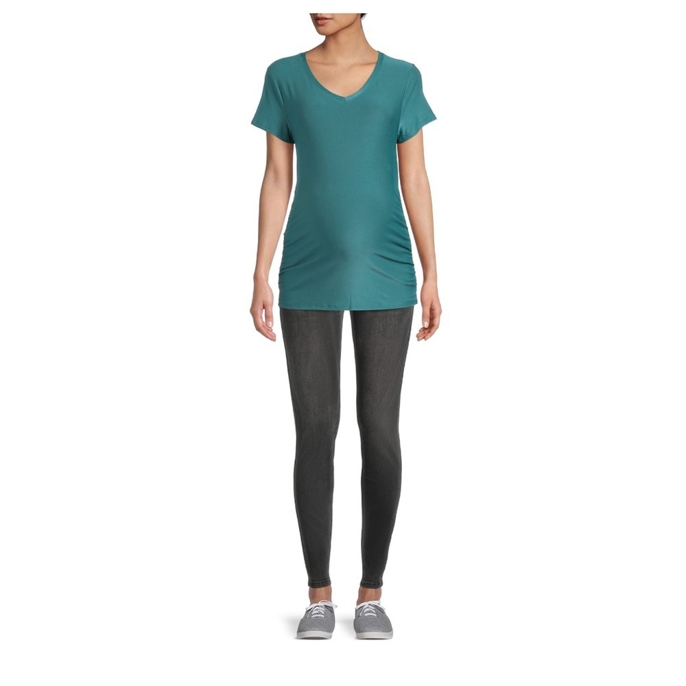 Women's Maternity Short Sleeve T-Shirt - Picture 3 of 6